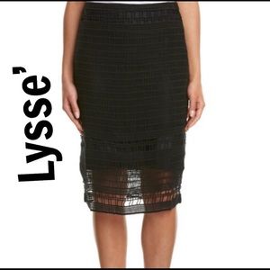 Lysse Crochet Pencil Skirt
